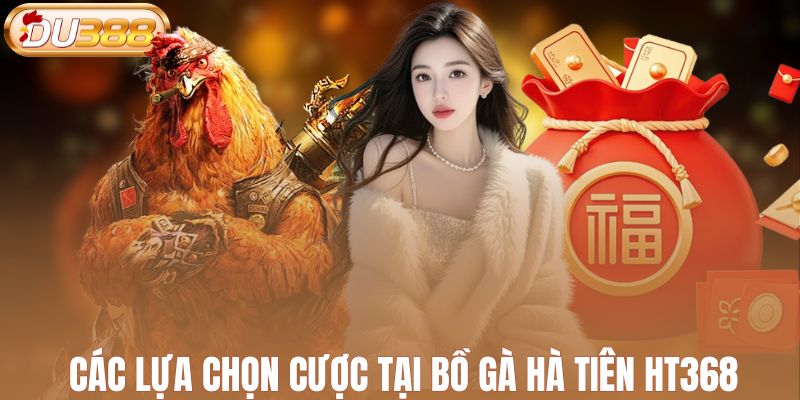 Các lựa chọn cược tại bồ gà Hà Tiên HT368