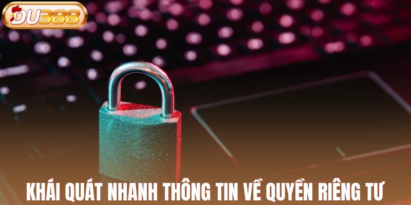 Khái quát nhanh thông tin về quyền riêng tư