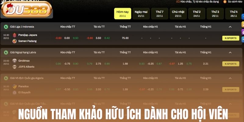 Nguồn tham khảo hữu ích dành cho hội viên